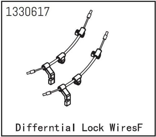 AB-1330617 - Sperrdifferentialkabel - Yucatan Absima AB-1330617